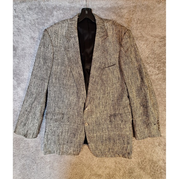 Arnold palmer Other - Arnold Palmer Executive Collection Mens Gray Natural Silk Blazer Sport Coat 46"